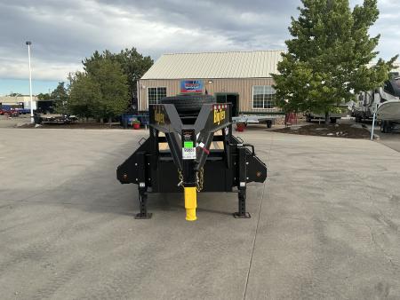 New 2027 Big Tex 25GN-40D5A-MRBK Flatbed Trailer