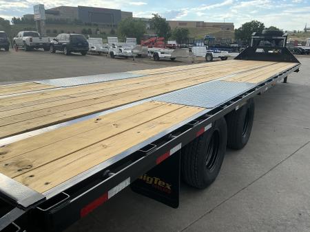New 2027 Big Tex 25GN-40D5A-MRBK Flatbed Trailer