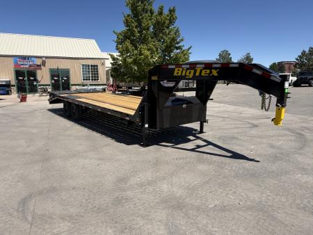 New 2027 Big Tex 14GN-25D5A-MRBK Flatbed Trailer