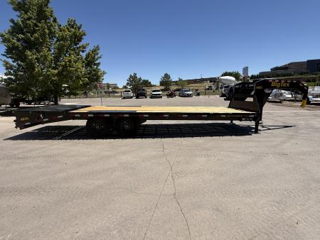 New 2027 Big Tex 14GN-25D5A-MRBK Flatbed Trailer