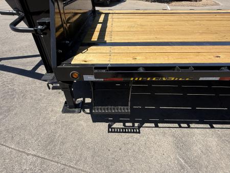 New 2027 Big Tex 14GN-25D5A-MRBK Flatbed Trailer