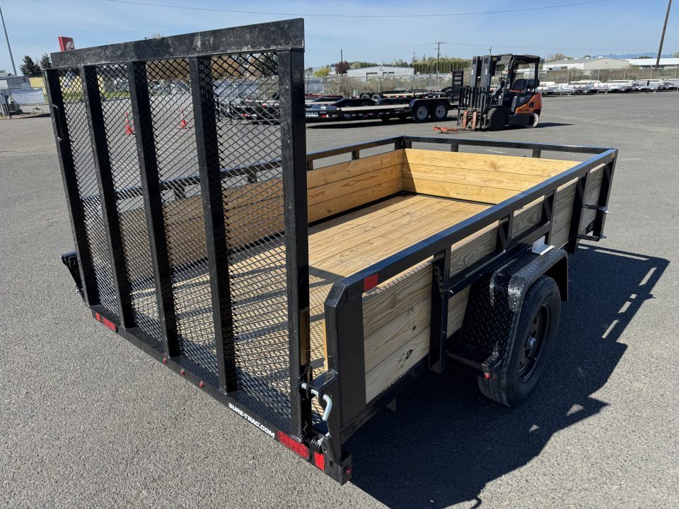 New 2026 Sure-Trac 6x10 Tube Top 3 Board Utility 3K GVWR