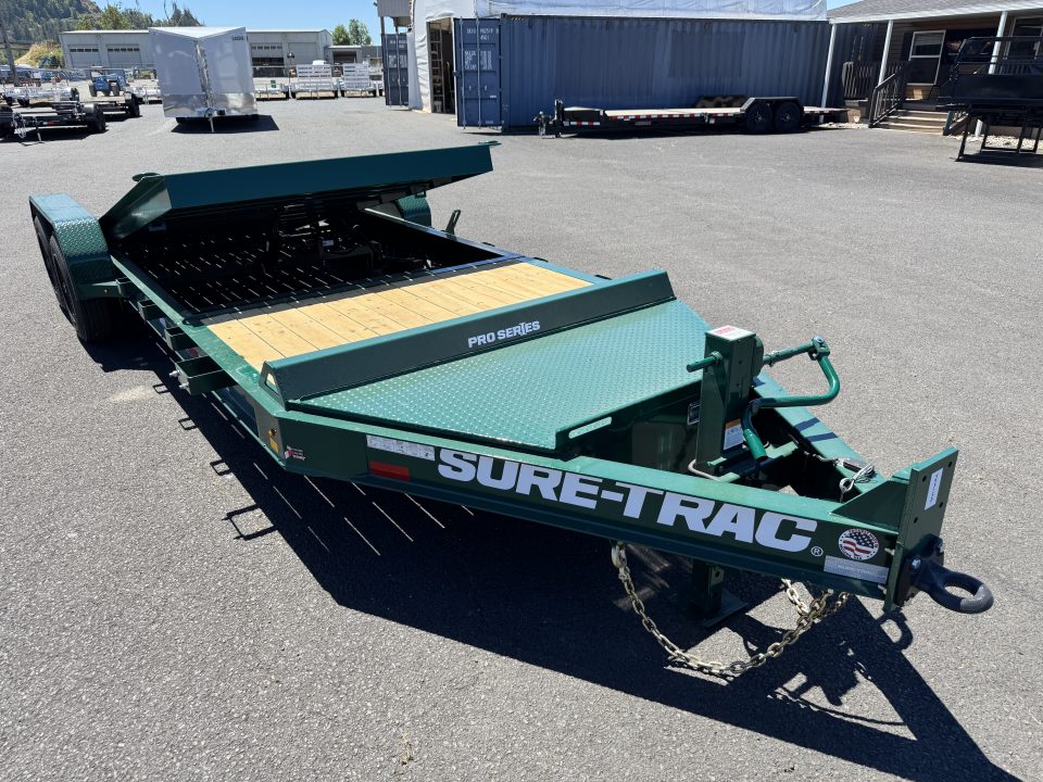 New 2026 Sure-Trac 7x20 Pro Series HD Tilt Equipment Trailer 17.6K GVWR