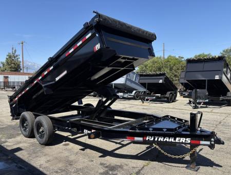 New 2027 PJ Trailers DL162 Dump Trailer