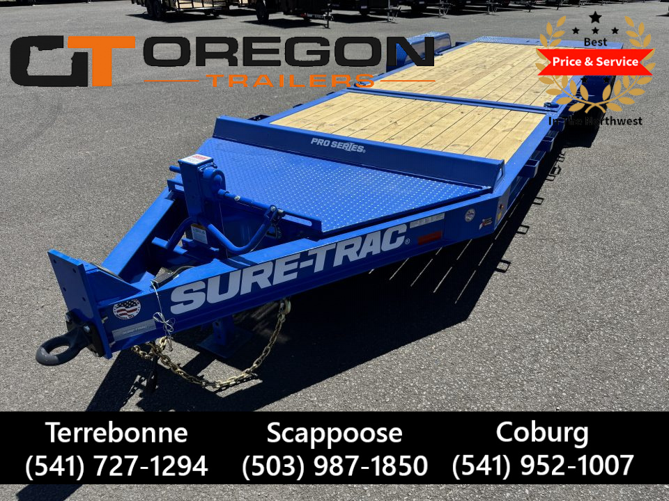 New 2026 Sure-Trac 7x20 Pro Series HD Tilt Equipment Trailer 17.6K GVWR