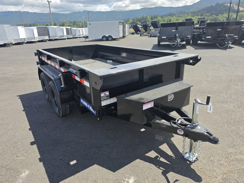 New 2026 Sure-Trac 5x10 Low Profile Dump Trailer 7K GVWR