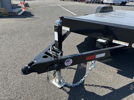 New 2026 Sure-Trac 7x20 (16+4) Steel Deck Car Hauler 10K GVWR