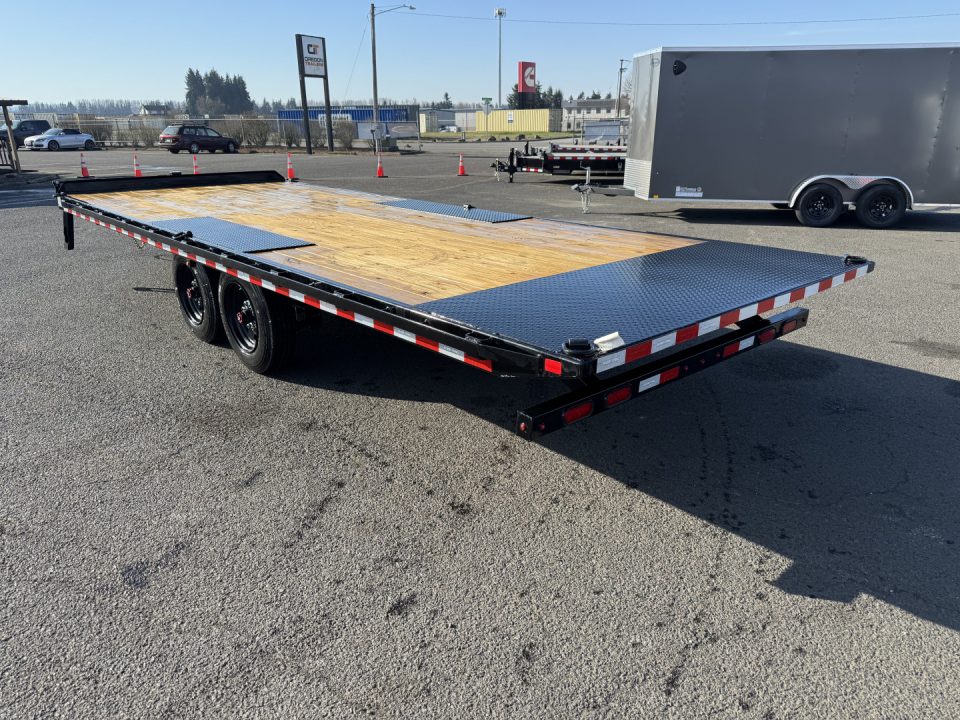 New 2026 Sure-Trac 8.5x22 Steel HD Deckover Power Tilt 15.4K GVWR