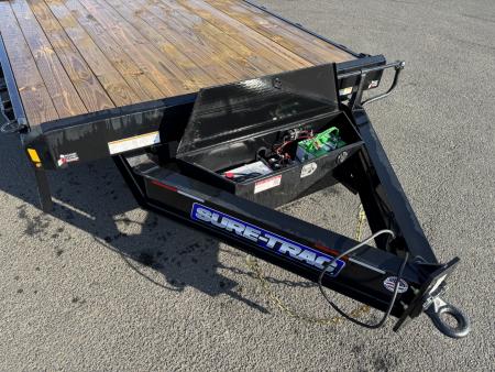 New 2026 Sure-Trac 8.5x22 Steel HD Deckover Power Tilt 15.4K GVWR