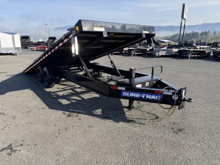 New 2026 Sure-Trac 8.5x22 Steel HD Deckover Power Tilt 15.4K GVWR