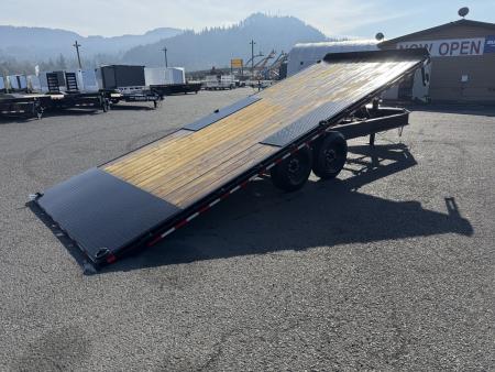 New 2026 Sure-Trac 8.5x22 Steel HD Deckover Power Tilt 15.4K GVWR