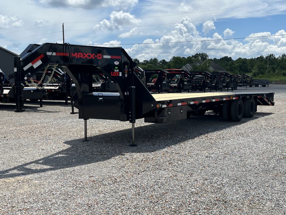 New 2027 MAXXD Gooseneck Flatbed Trailer | 102" x 30' 25K GVWR