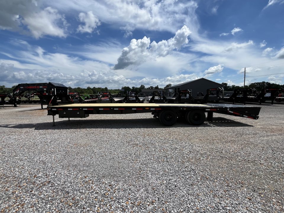 New 2027 MAXXD Gooseneck Flatbed Trailer | 102" x 30' 25K GVWR
