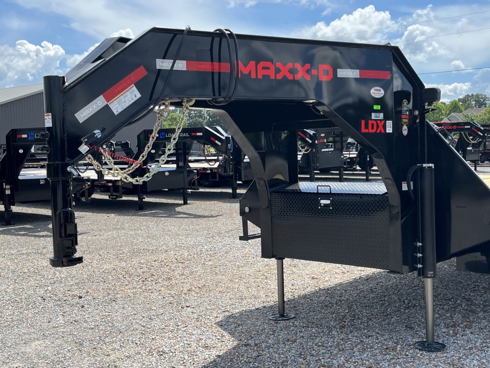New 2027 MAXXD Gooseneck Flatbed Trailer | 102" x 30' 25K GVWR