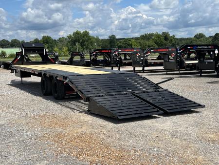 New 2027 MAXXD Gooseneck Flatbed Trailer | 102" x 30' 25K GVWR