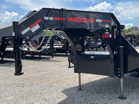 New 2027 MAXXD Gooseneck Flatbed Trailer | 102" x 30' 25K GVWR