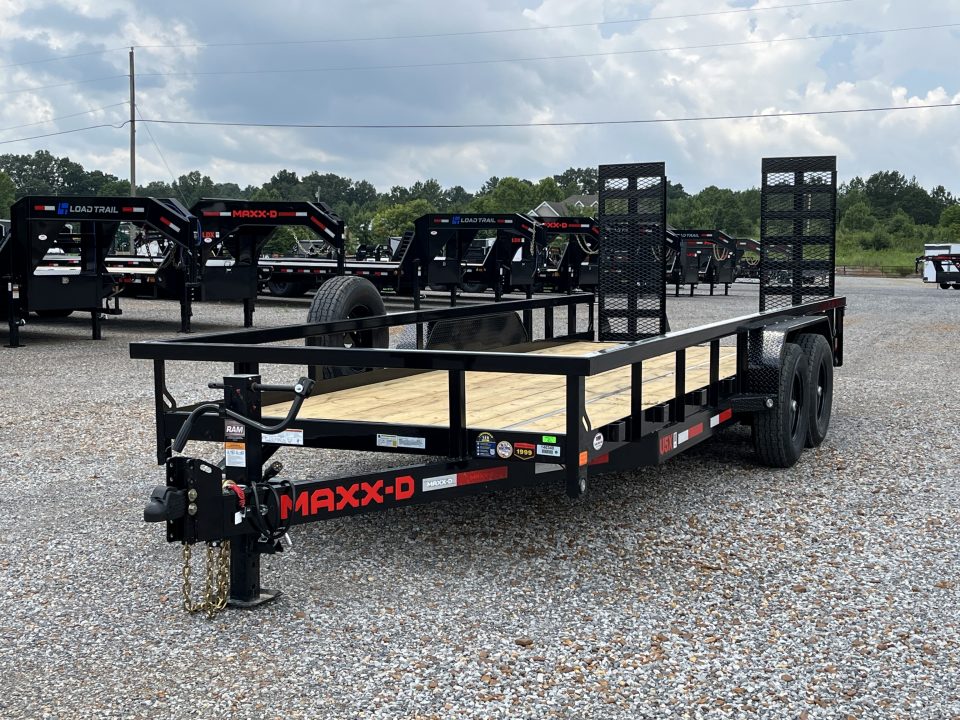 New 2027 MAXXD Equipment Trailer | 83" x 20' | 14K GVWR