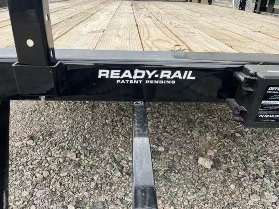 New 2027 14'x83" PJ Channel Utility Trailer - 5200lb Idler