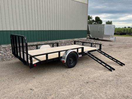 New 2027 12'x83" PJ Channel Utility Trailer