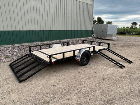 New 2027 12'x83" PJ Channel Utility Trailer