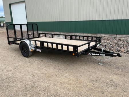New 2027 12'x83" PJ Channel Utility Trailer