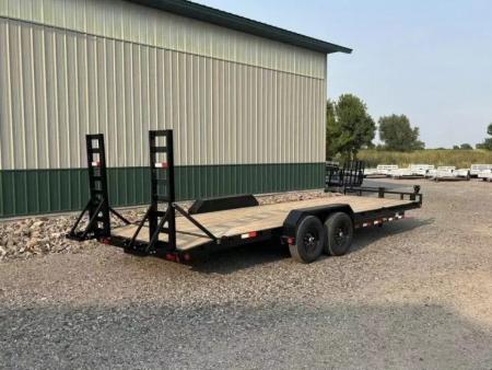 New 2027 24' x 6" 14k PJ Channel Equipment Trailer