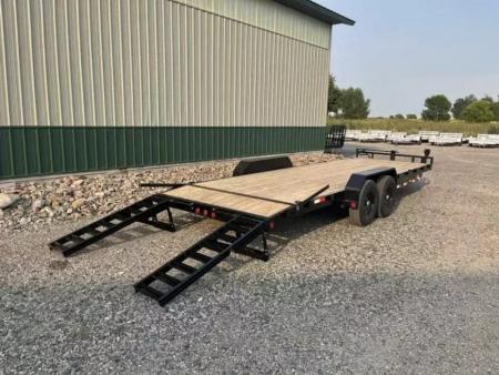 New 2027 24' x 6" 14k PJ Channel Equipment Trailer