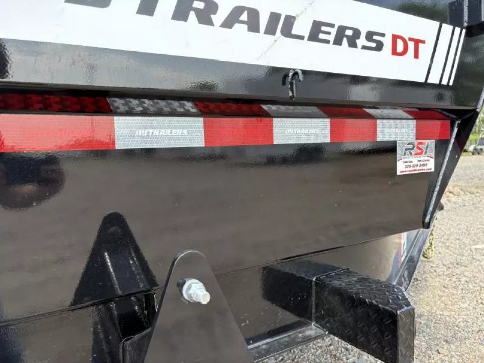 New 2027 16'x83" PJ DT1 5-Stage Telescopic Dump Trailer