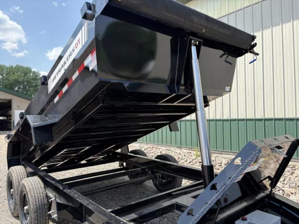 New 2027 16'x83" PJ DT1 5-Stage Telescopic Dump Trailer