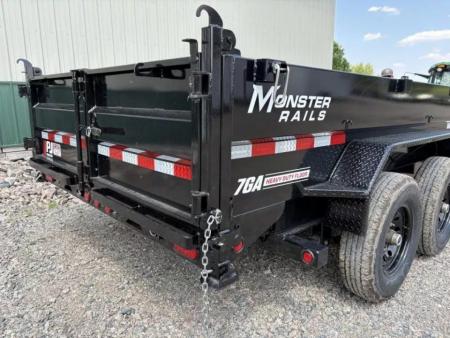 New 2027 16'x83" PJ DT1 5-Stage Telescopic Dump Trailer