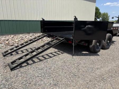 New 2027 16'x83" PJ DT1 5-Stage Telescopic Dump Trailer