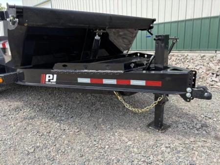 New 2027 16'x83" PJ DT1 5-Stage Telescopic Dump Trailer