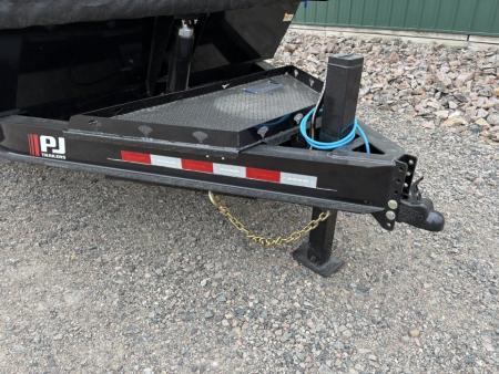 New 2027 16'x83" 14k PJ Telescopic Dump Trailer - Voyager Pkg
