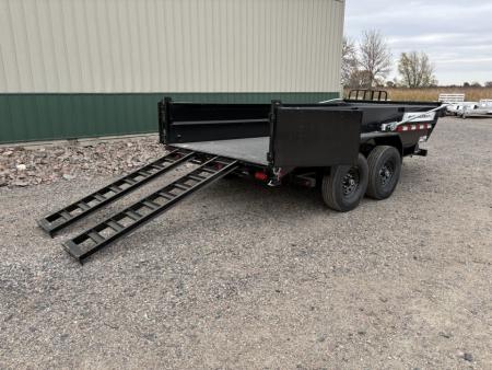 New 2027 16'x83" 14k PJ Telescopic Dump Trailer - Voyager Pkg