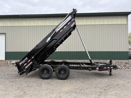 New 2027 16'x83" 14k PJ Telescopic Dump Trailer - Voyager Pkg