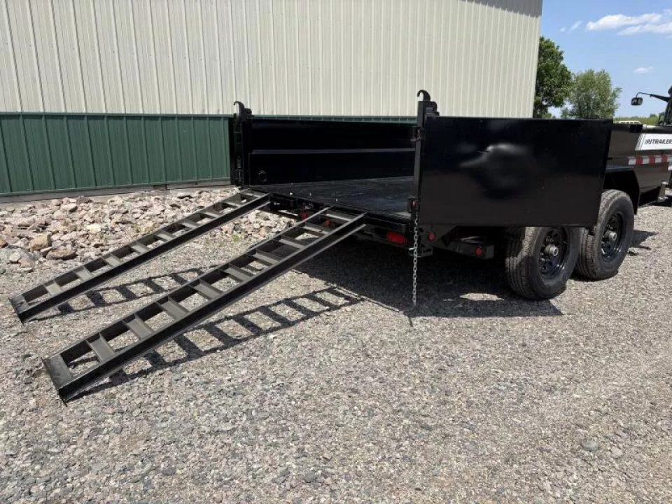 New 2027 14'x83" PJ DT1 Telescopic Dump Trailer