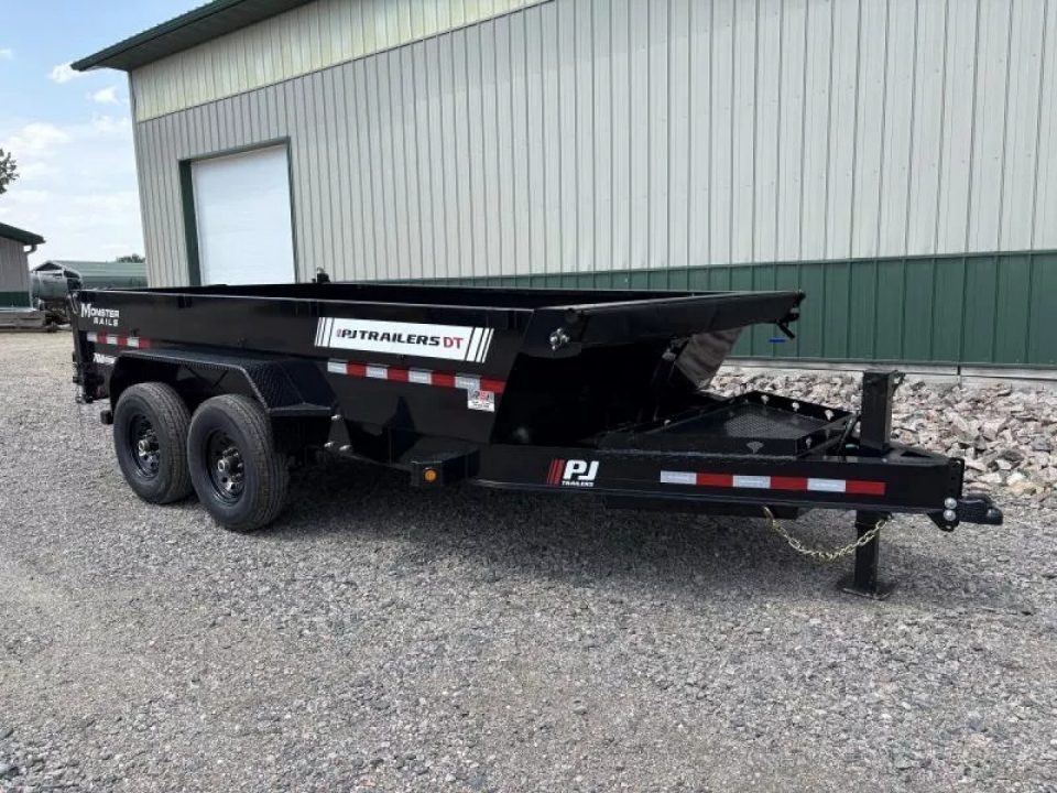 New 2027 14'x83" PJ DT1 Telescopic Dump Trailer