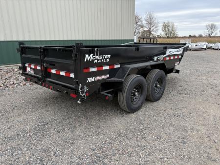 New 2027 14'x83" 14k PJ Telescopic Dump Trailer - Voyager Pkg