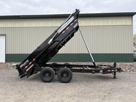 New 2027 14'x83" 14k PJ Telescopic Dump Trailer - Voyager Pkg