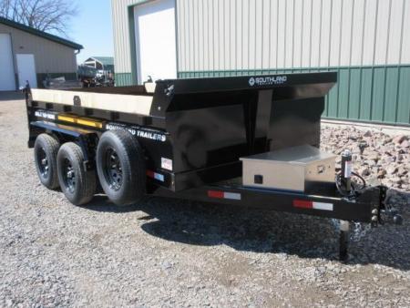 New 2026 6'x12' 10k Southland Dump Trailer