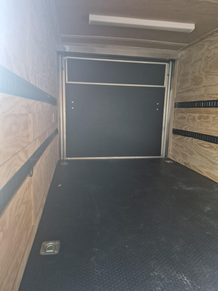 Consignment 7x14 Enclosed Cargo Trailer with A/C | 30 Amp Electrical, E-Track & Interior Lighting