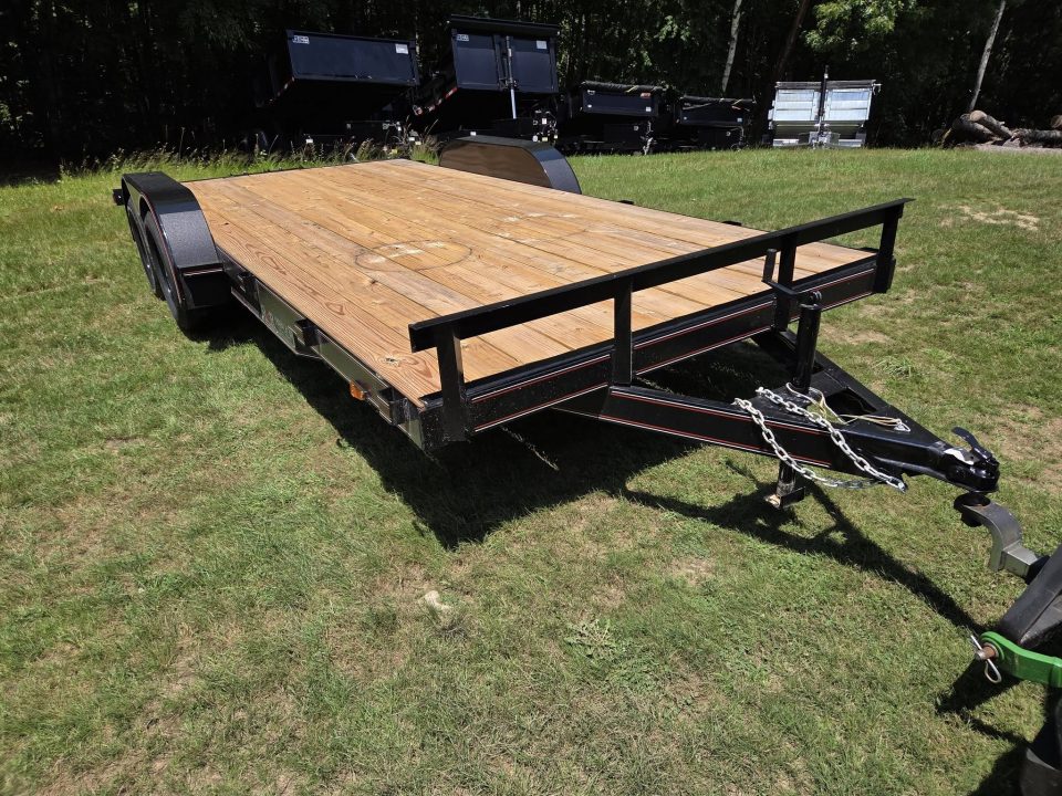 New 2026 Triple R Trailers 7x18 car hauler one stop trailers Car Hauler 7000lb gvwr