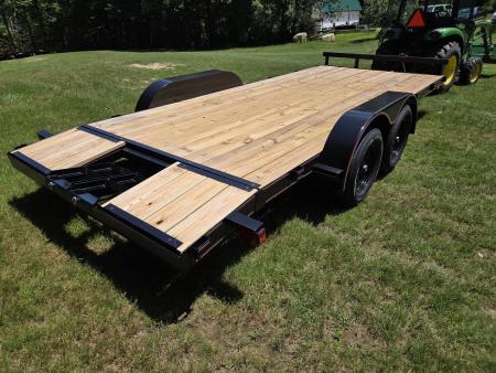 New 2026 Triple R Trailers 7x18 car hauler one stop trailers Car Hauler 7000lb gvwr