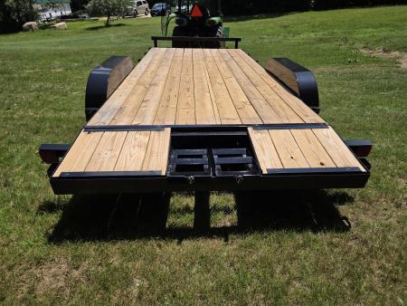 New 2026 Triple R Trailers 7x18 car hauler one stop trailers Car Hauler 7000lb gvwr