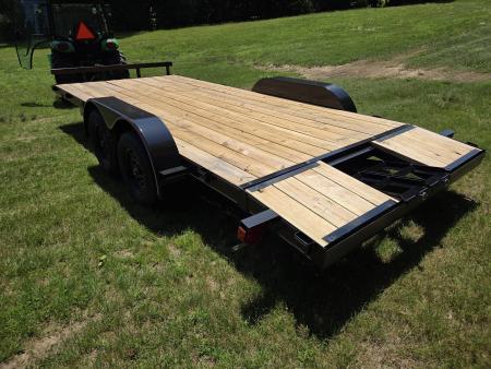 New 2026 Triple R Trailers 7x18 car hauler one stop trailers Car Hauler 7000lb gvwr
