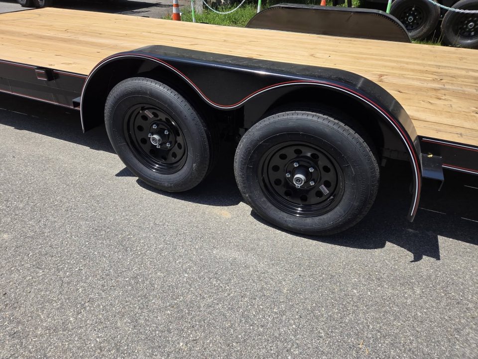 New 2026 Triple R Trailers 7x20 opener hauler flat bed 7000lb gvwr Car Hauler