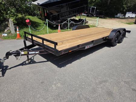New 2026 Triple R Trailers 7x20 opener hauler flat bed 7000lb gvwr Car Hauler