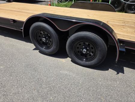 New 2026 Triple R Trailers 7x20 opener hauler flat bed 7000lb gvwr Car Hauler