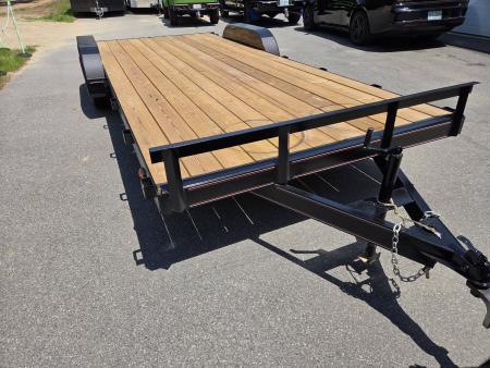 New 2026 Triple R Trailers 7x20 opener hauler flat bed 7000lb gvwr Car Hauler