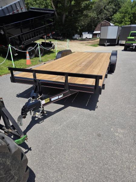New 2026 Triple R Trailers 7x20 opener hauler flat bed 7000lb gvwr Car Hauler